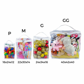 Pack Brinquedo Tam P 16x24x12 - Loladecor