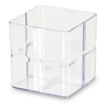 Organizador Bisote porta-canetas 8x8x8cm - PRMT2067