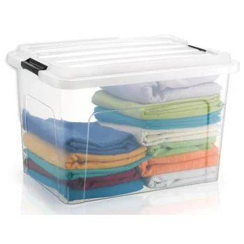 Caixa Organizadora Transparente Top Box 57l - MLTB1680