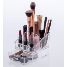 Kit Organizador de Cosméticos Elegance - 12,5x11,5x12cm - PRMT1085