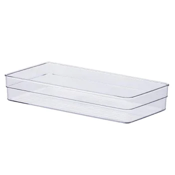 Organizador Diamond - 30x15x5,2cm Cristal - PRMT1117