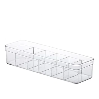 Organizador de Gaveta com Divisoria - 35,5x10,5x7,5cm Diamond - PRMT1127